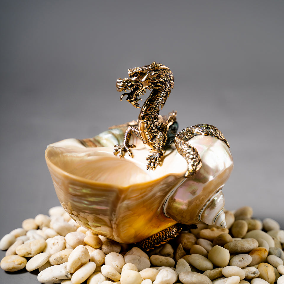Bronze Dragon Pearl Bowl