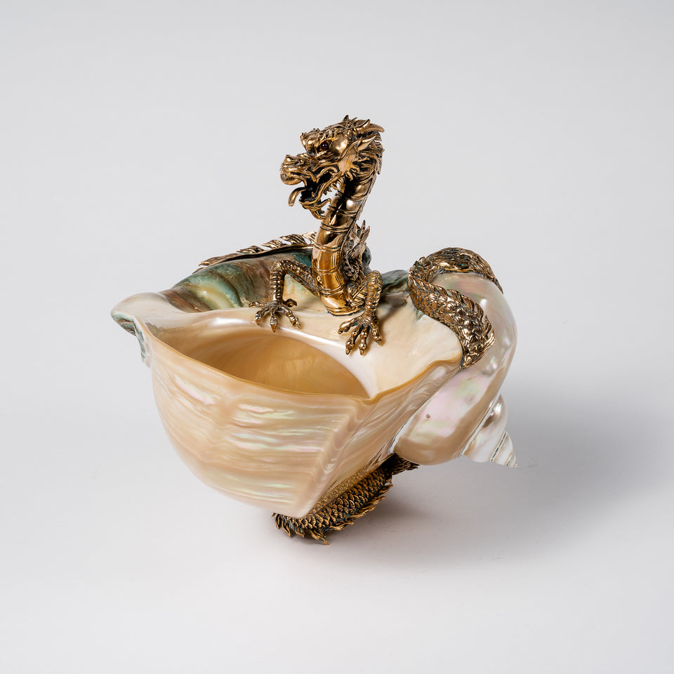 Bronze Dragon Pearl Bowl