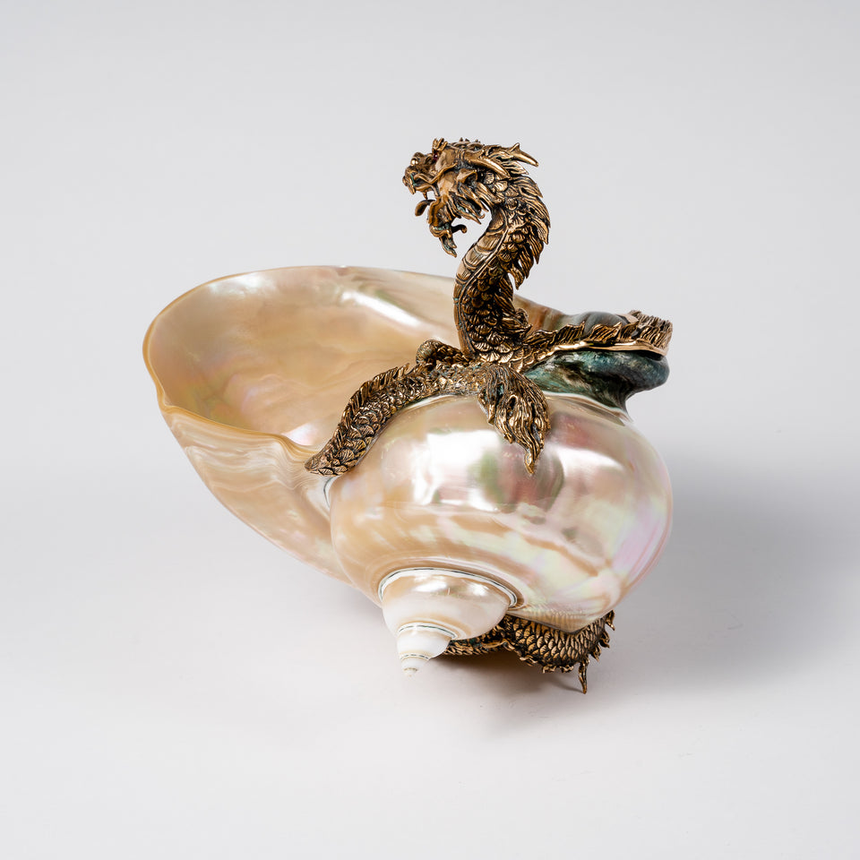 Bronze Dragon Pearl Bowl