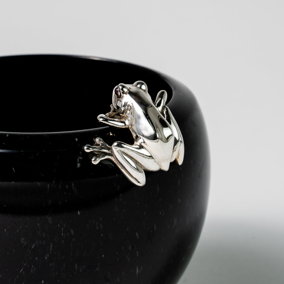 Frog Marble bowl