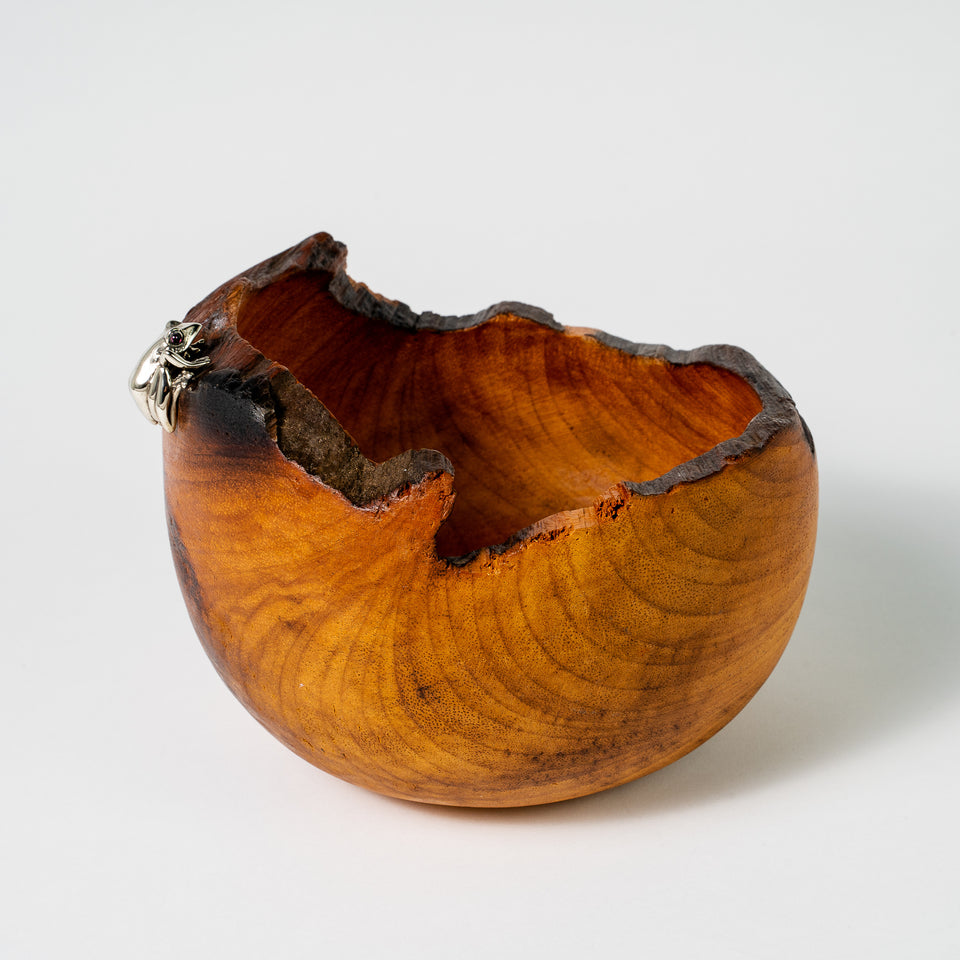 Frog Rosewood Bowl