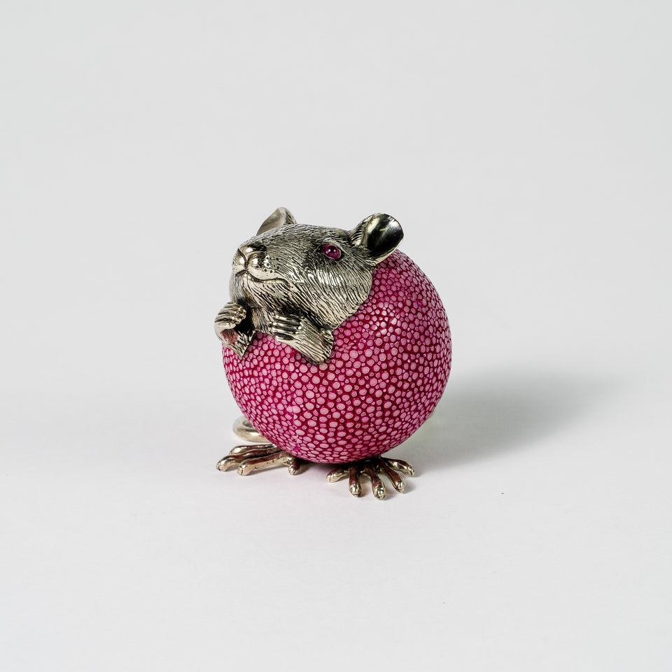 Galuchat Ball Rat Paperweight
