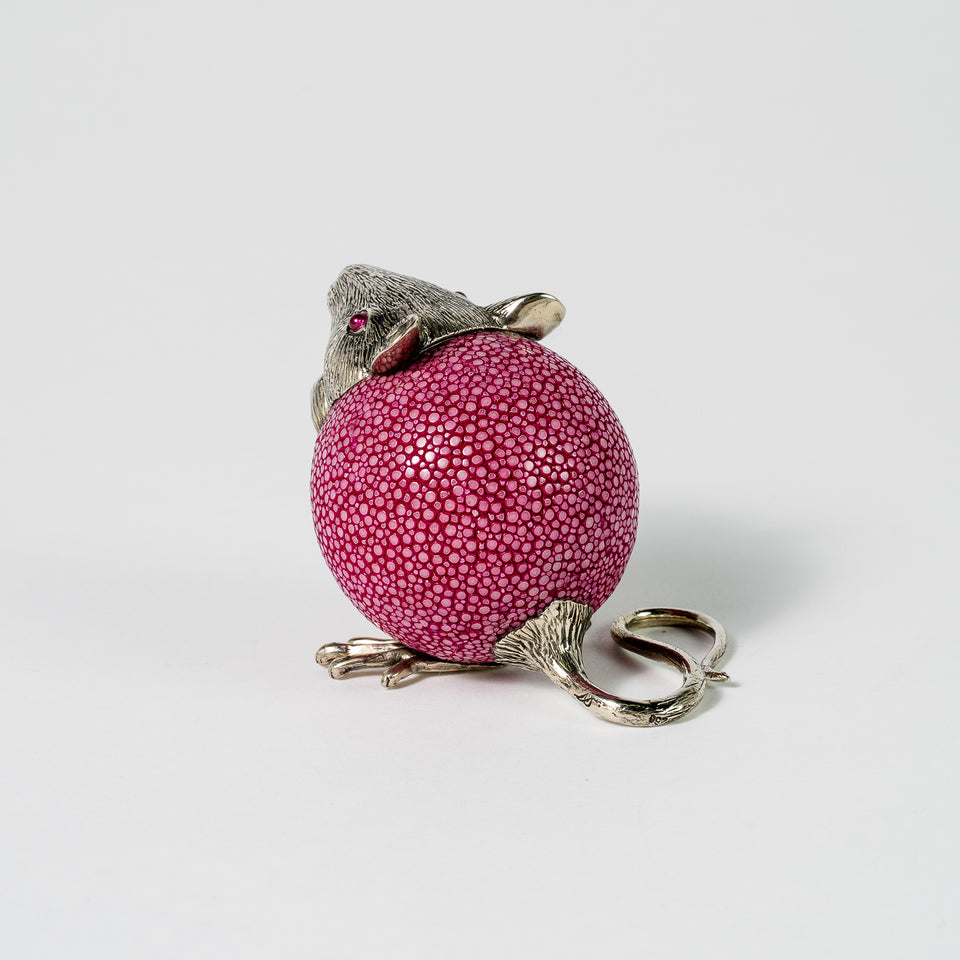 Galuchat Ball Rat Paperweight