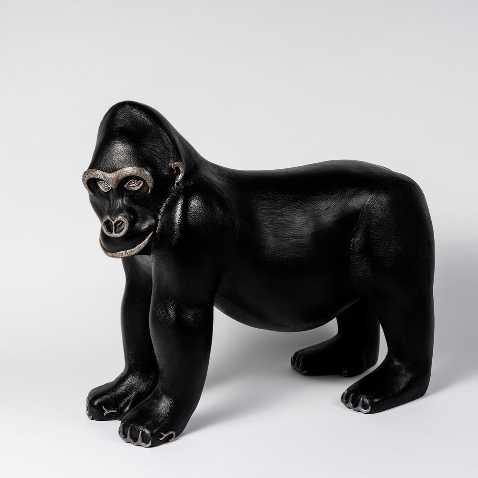 Gorilla Leather Stool