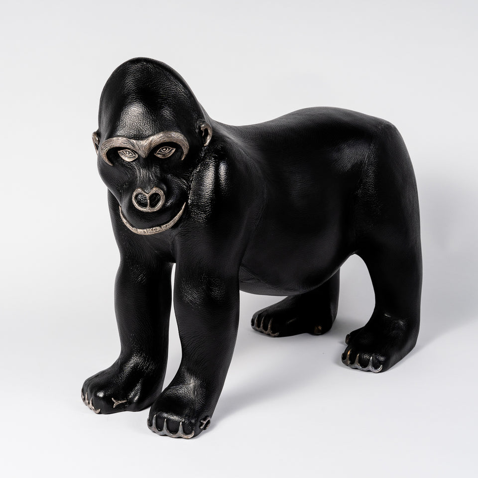 Gorilla Leather Stool