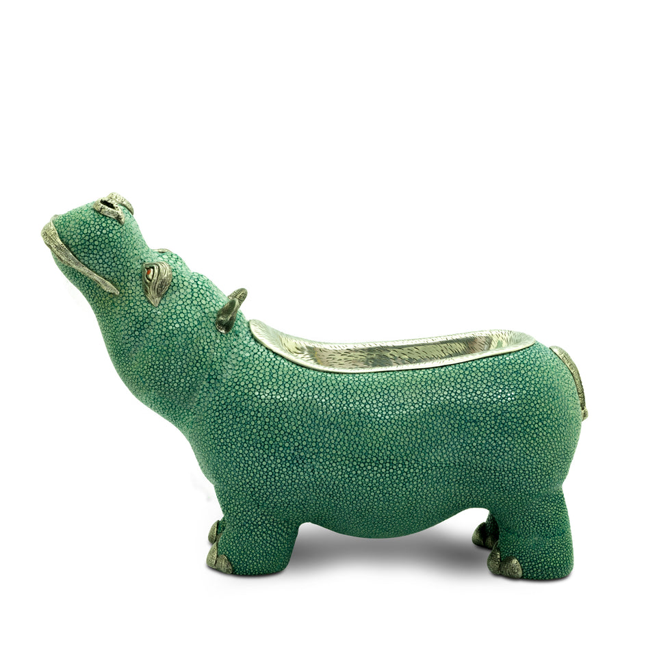 Hippo Galuchat Bowl