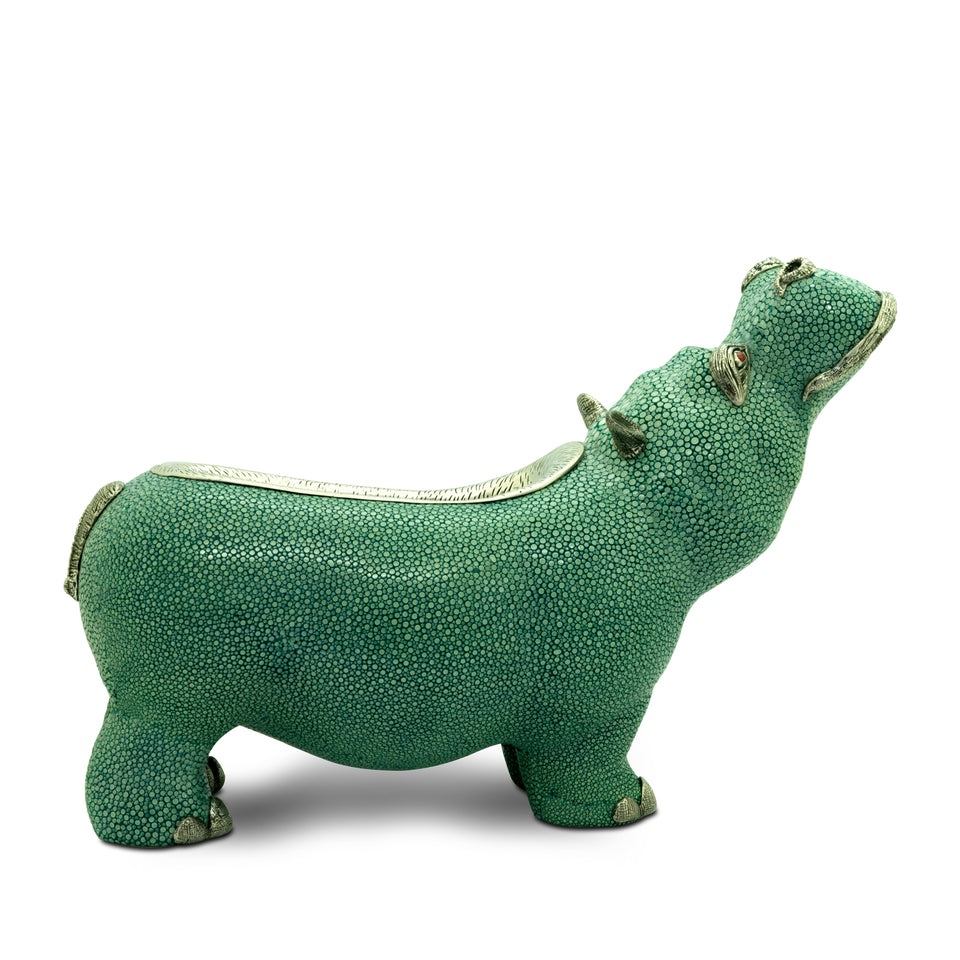 Hippo Galuchat Bowl