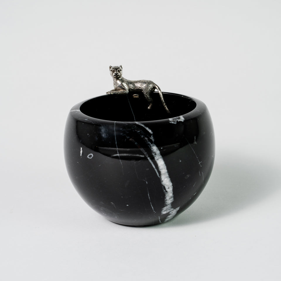 Panther Marble Bowl