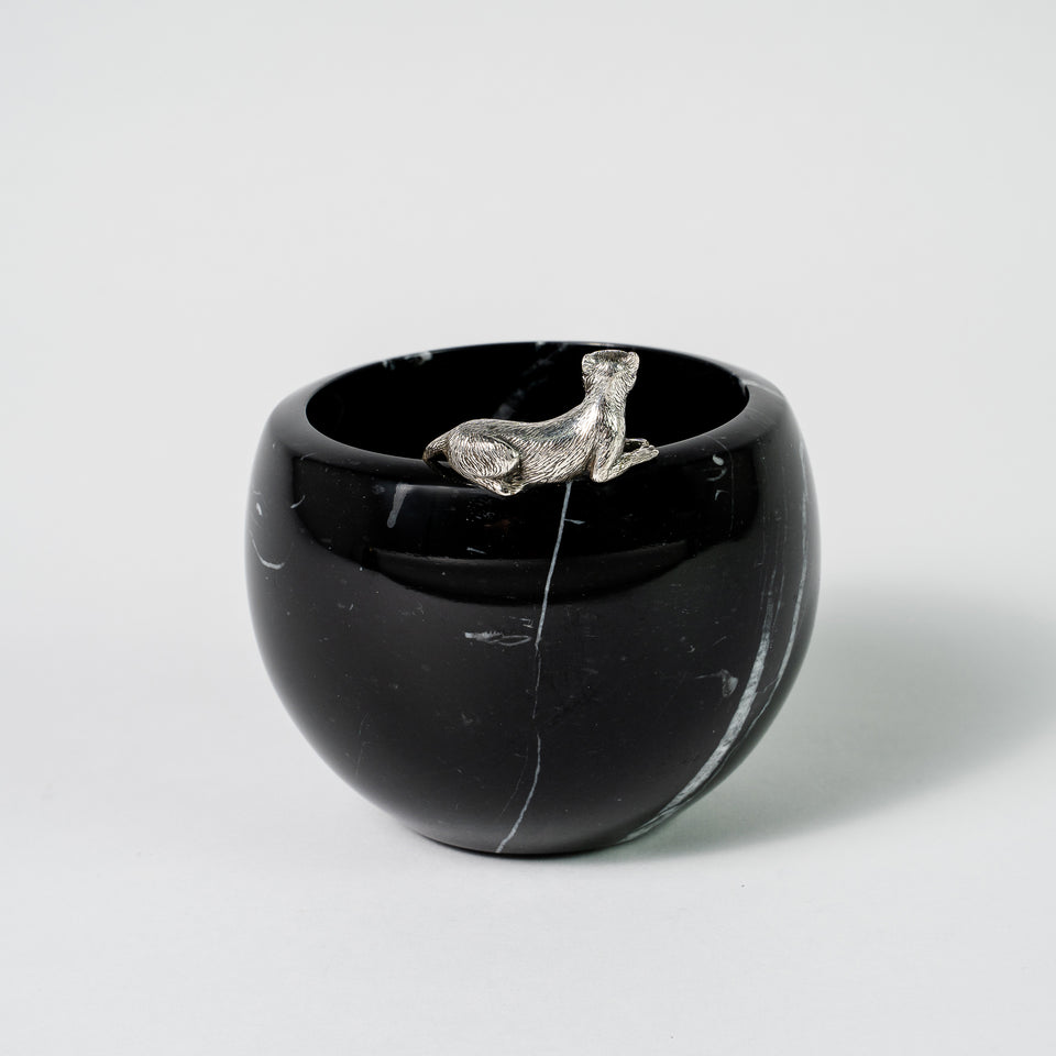 Panther Marble Bowl