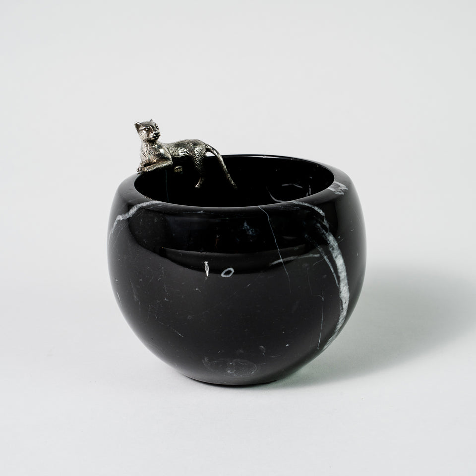 Panther Marble Bowl