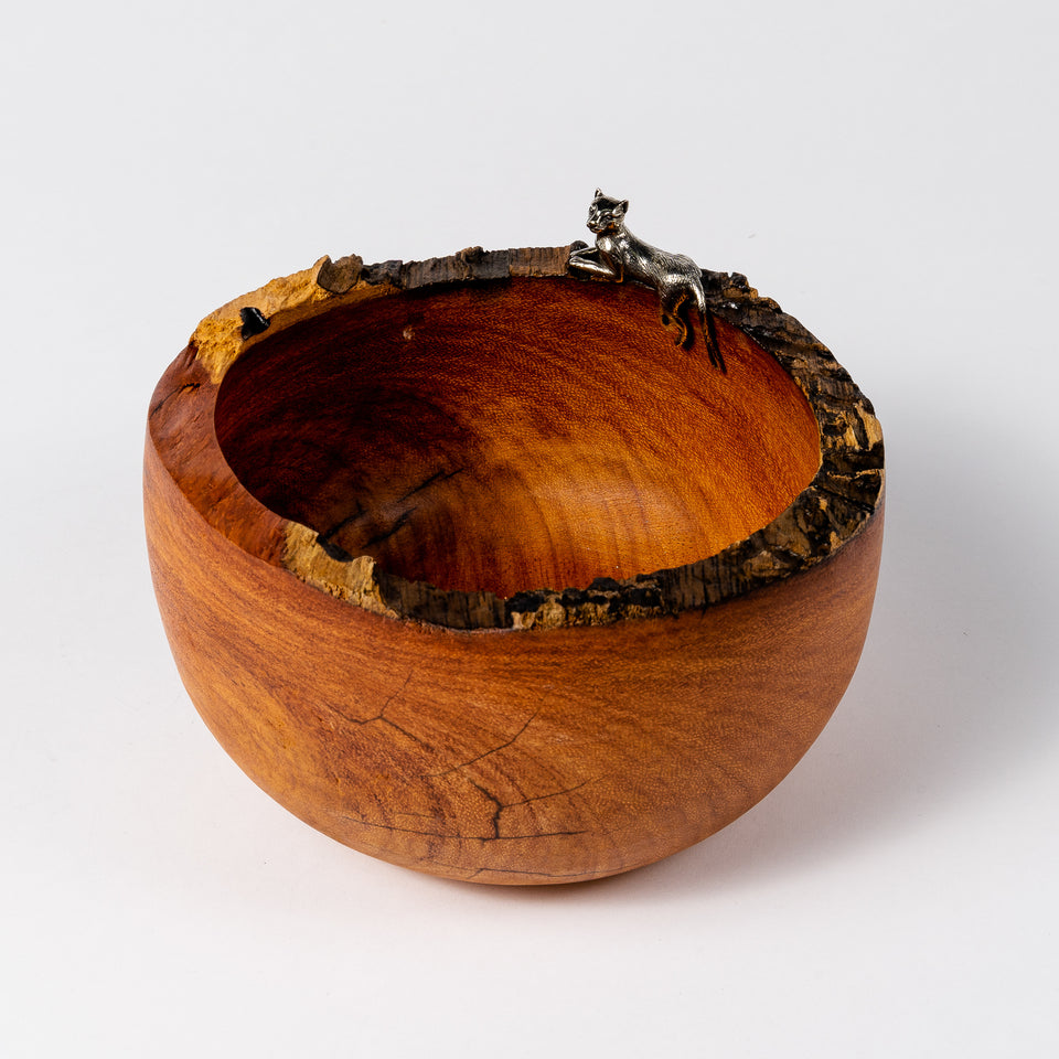 Panther Rosewood Bowl