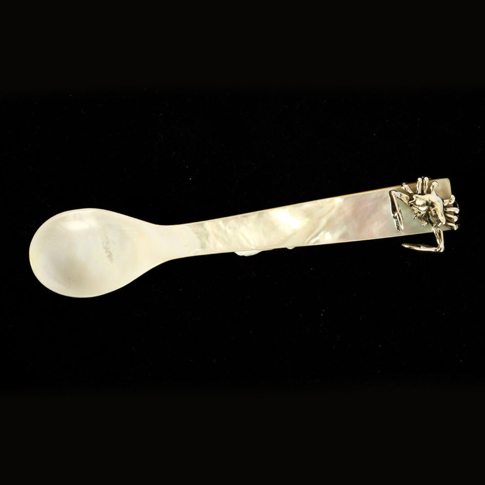 Crab Mother of Pearl Spoon