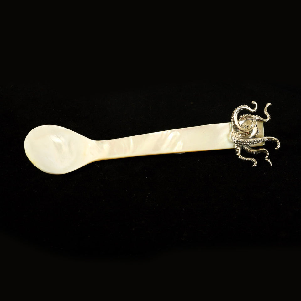 Octopus Mother of Pearl Spoon