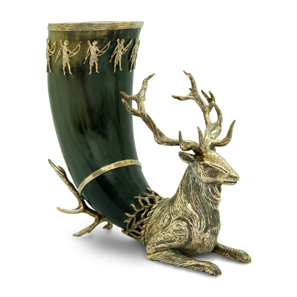 Stag Horn Vase