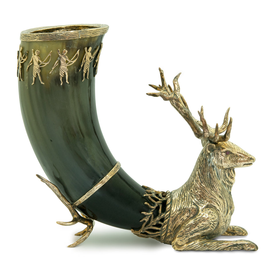Stag Horn Vase